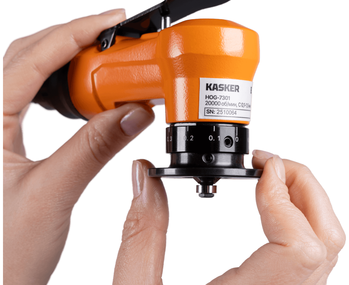 Кромкорез пневматический Kasker HOG-7301 - миниатюра 10