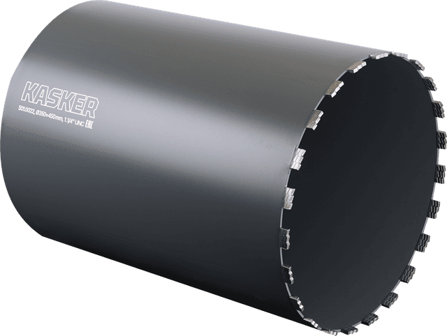 Коронка алмазная Kasker 350х450 мм, 1.1/4" UNC, 23 сегментов