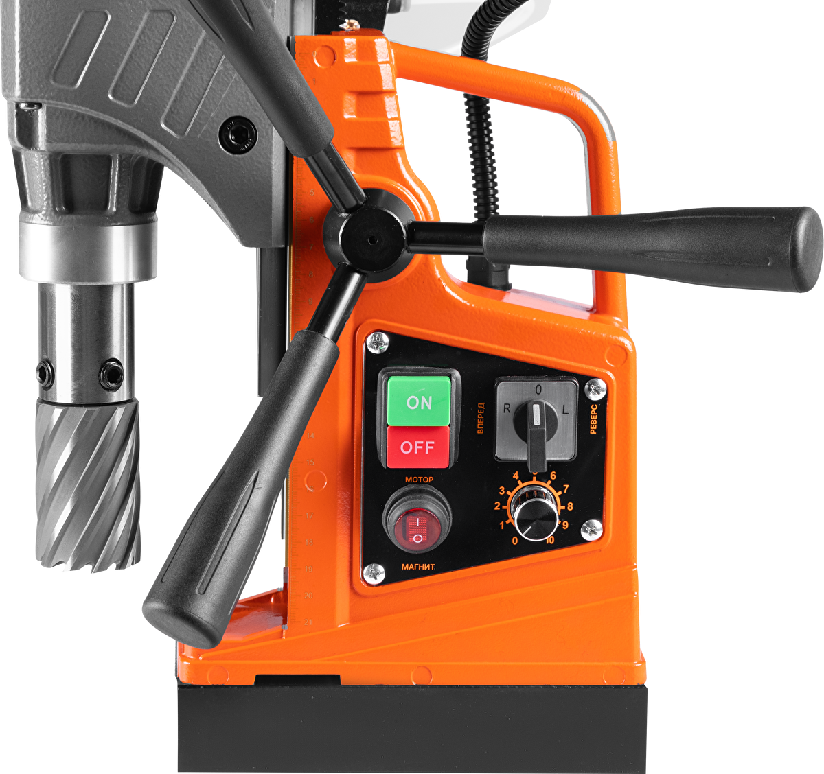 Машина сверлильная на электромагнитном основании Kasker KMD-50RE, арт. 42.0007 - миниатюра 6